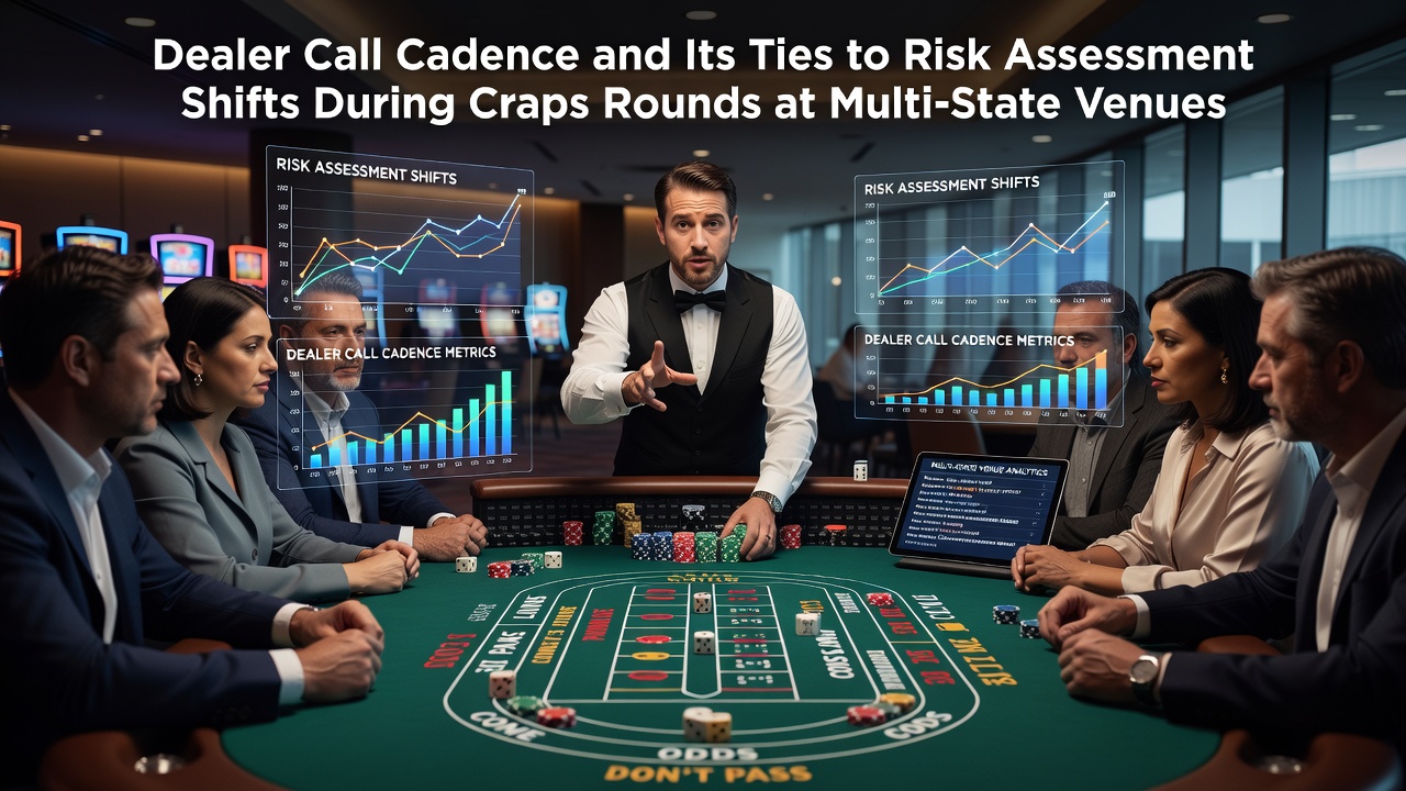 Craps table in action at a multi-state casino venue showing dealers managing bets during a round