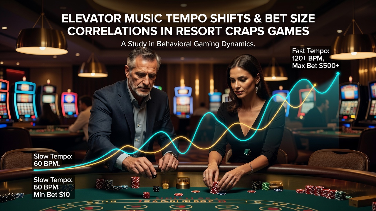 Craps table in a resort casino with ambient lighting and speakers overhead